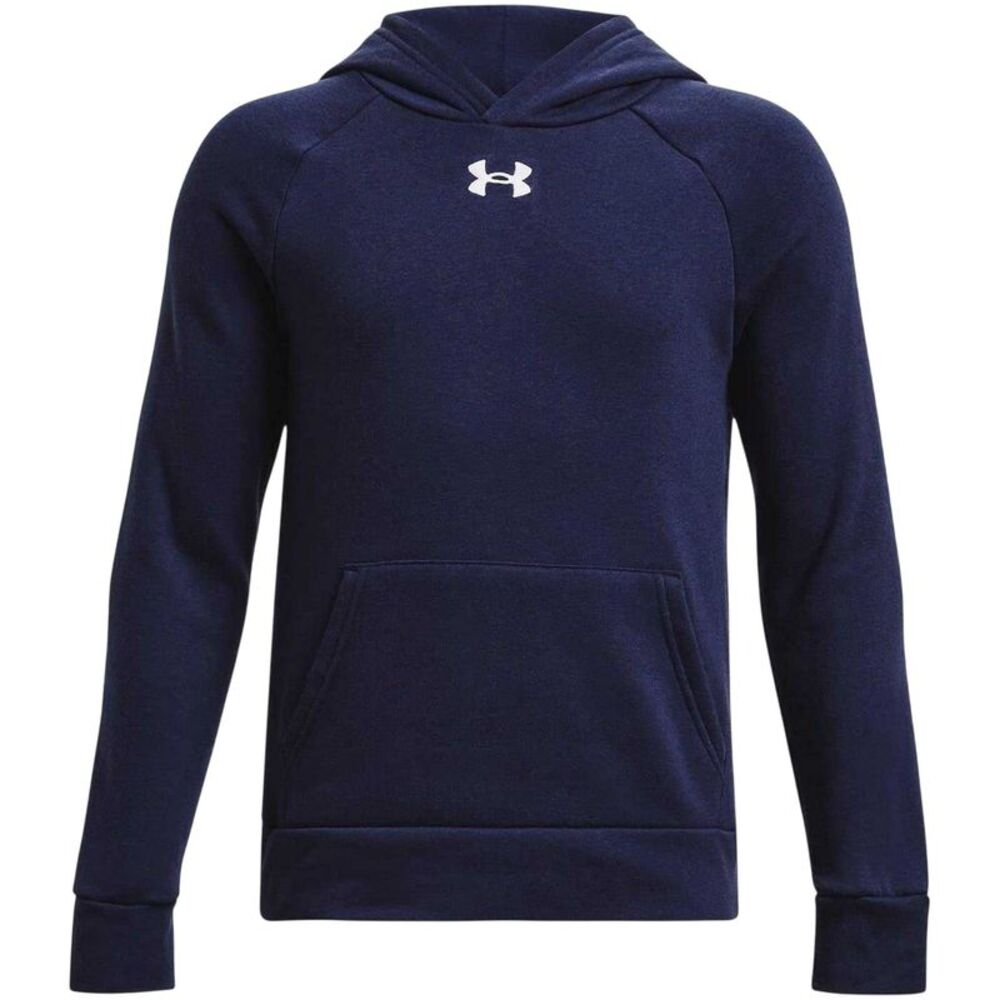 Under Armour Boys Rival Fleece Overhead  Hoodie / Academy Blue
